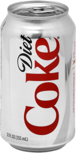 Coca Cola diet can PNG image-8901